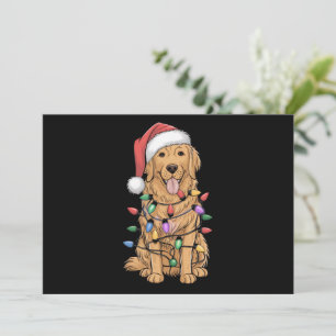 Golden Retriever Dog Lover Mama Vater Feiertagskarte