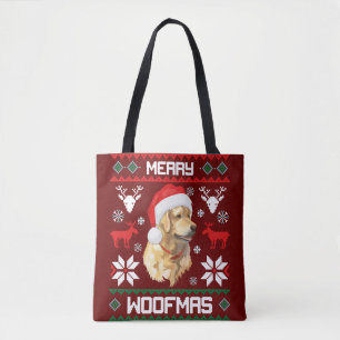 Golden Retriever Dog Merry Woofmas Weihnachtsschwe