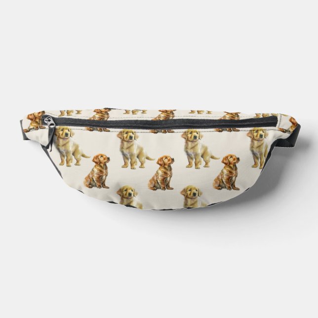 Golden Retriever Dog Pattern Bauchtasche (Ablage )