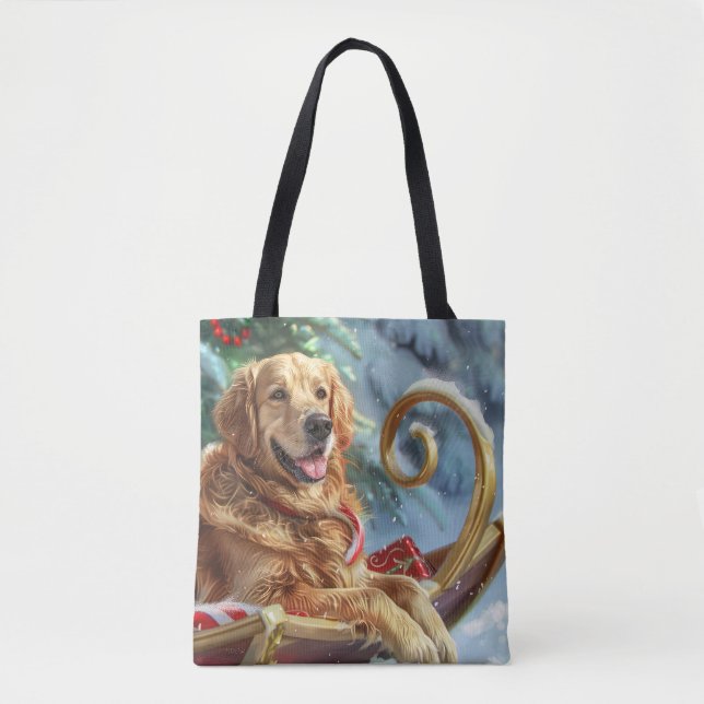 Golden Retriever Dog Weihnachten (Vorderseite)