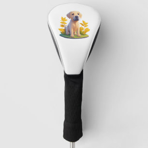 Golden Retriever Doggo Süße digitale Chibi Golf Headcover