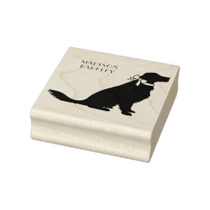 Golden Retriever Doppy Puppy Gummistempel