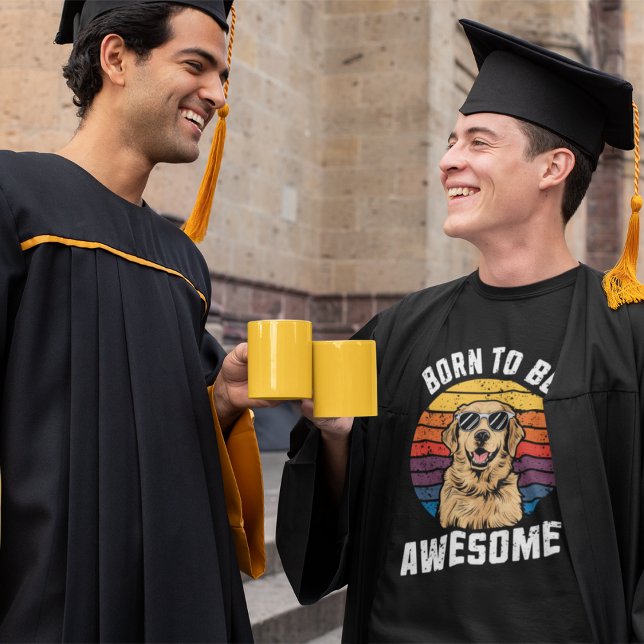 Golden Retriever Dose Geboren zu Phantastischem Re T-Shirt (Von Creator hochgeladen)