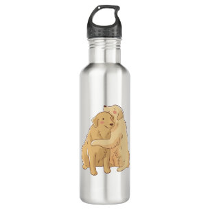 Golden Retriever Edelstahlflasche