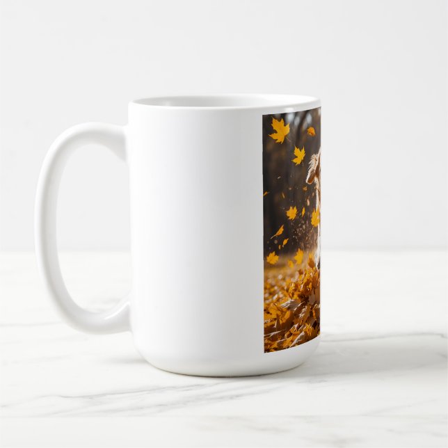 Golden Retriever Elegante Kaffee Tasse (Links)