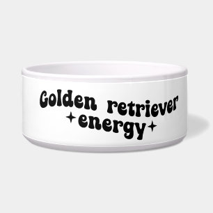Golden Retriever Energy Keramik Dowl Napf