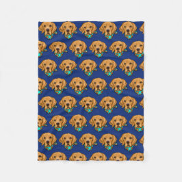 Golden Retriever Fleecedecke