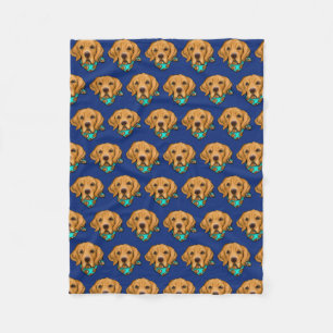 Golden Retriever Fleecedecke
