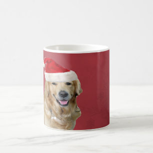 Golden retriever-frohe Weihnachten Tasse