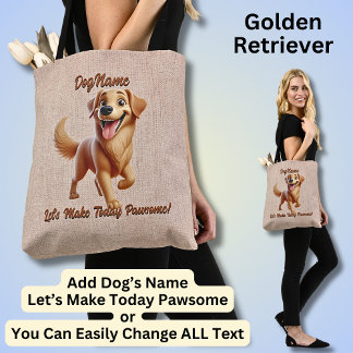 Golden Retriever - Fügen Sie den Namen des Hundes