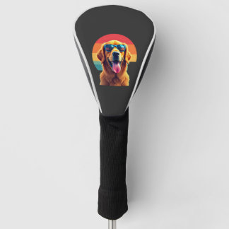 Golden Retriever für Kinder Jungen Mädchen Sonnenb Golf Headcover