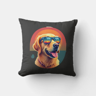 Golden Retriever für Kinder Jungen Mädchen Sonnenb Kissen