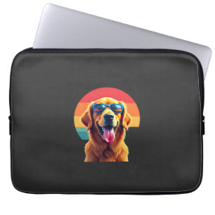 Golden Retriever für Kinder Jungen Mädchen Sonnenb Laptopschutzhülle