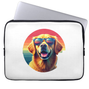 Golden Retriever für Kinder Jungen Mädchen Sonnenb Laptopschutzhülle