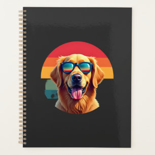 Golden Retriever für Kinder Jungen Mädchen Sonnenb Planer