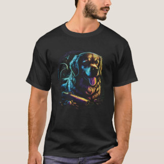 Golden Retriever Gamerin die Golden Retriever lieb T-Shirt