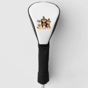 Golden Retriever Geist Halloween Süßigkeiten Oder Golf Headcover