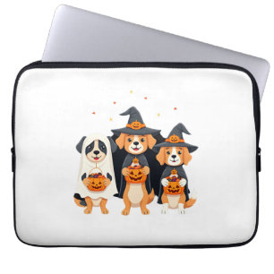 Golden Retriever Geist Halloween Süßigkeiten Oder Laptopschutzhülle