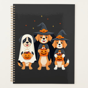 Golden Retriever Geist Halloween Süßigkeiten Oder Planer