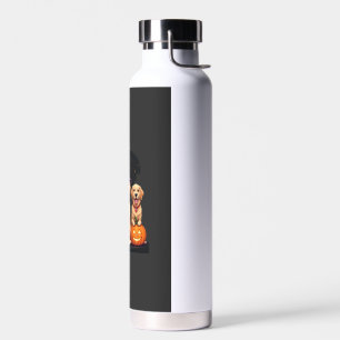 Golden Retriever Geist Halloween Süßigkeiten Oder  Trinkflasche