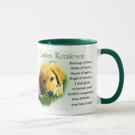 Golden Retriever Geschenke, Golden Lovers Mugs Tasse