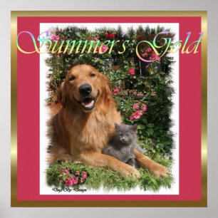 Golden Retriever Geschenke Kunstdrucke Poster