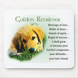 Golden Retriever Geschenke Mousepad