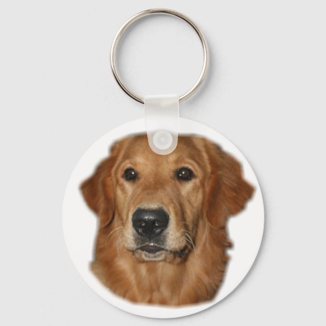 Golden Retriever Geschenke Schlüsselanhänger (Vorderseite)