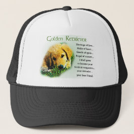 Golden Retriever Geschenke Truckerkappe