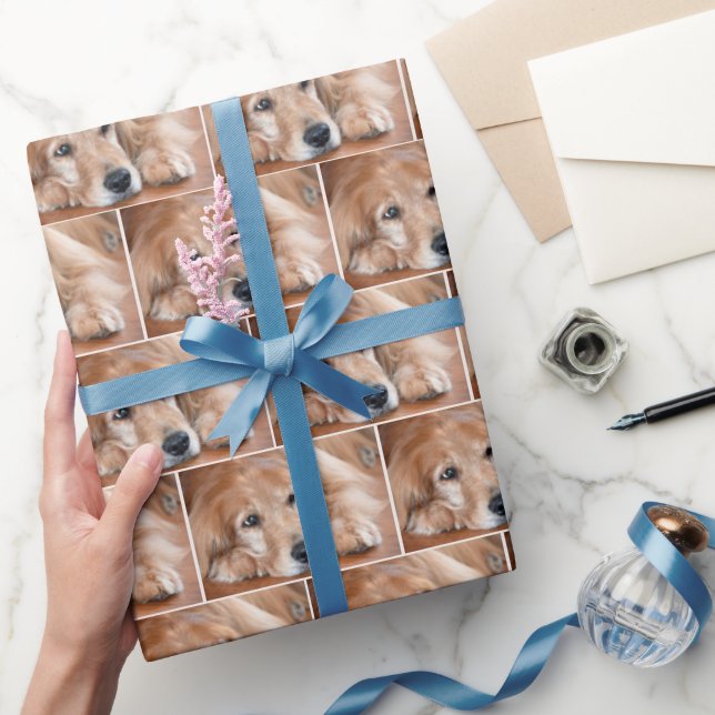 Golden Retriever Geschenkpapier (Schenken)