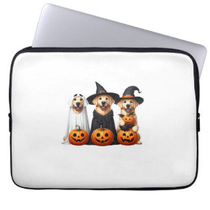 Golden Retriever Ghost Halloween Hundeliebhaber Laptopschutzhülle
