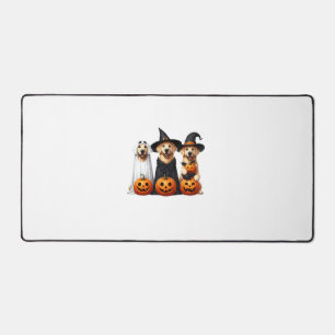 Golden Retriever Ghost Halloween Hundeliebhaber Schreibtischunterlage