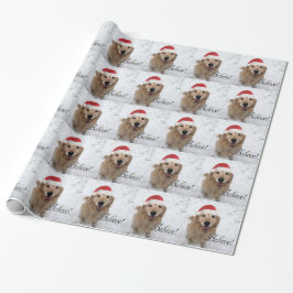 Golden retriever glauben Weihnachten Geschenkpapier