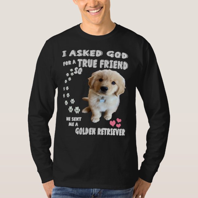 Golden Retriever Golden Retriever Cute Golden Retr T-Shirt (Vorderseite)