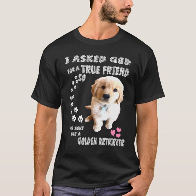 Golden Retriever Golden Retriever Cute Golden T-Shirt (Vorderseite)