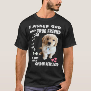 Golden Retriever Goldener Retriever Niedlich Golde T-Shirt