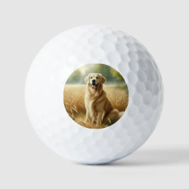 Golden Retriever Golfball