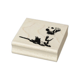 Golden Retriever Gummistempel