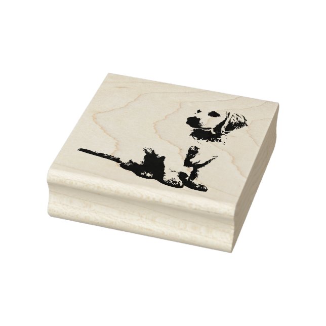Golden Retriever Gummistempel (Stempel)