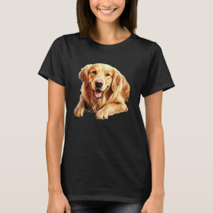 Golden Retriever Guter Junge Hund T-Shirt