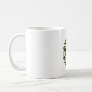 Golden Retriever Halloween Vintage Kostüm Abzeiche Kaffeetasse