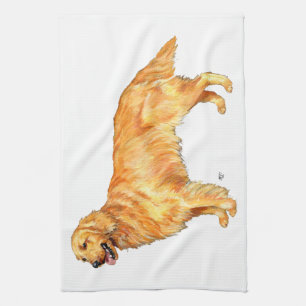 Golden Retriever Handtuch