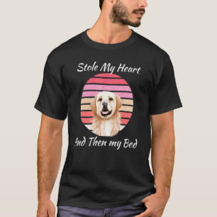Golden Retriever hat mein Herz gestohlen Mutter Ha T-Shirt