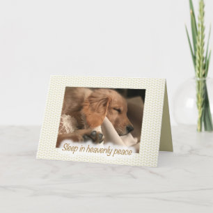 Golden Retriever Haustier Hund Frieden Weihnachtsk Feiertagskarte