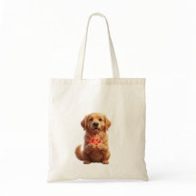 Golden Retriever Herz-Tragetasche