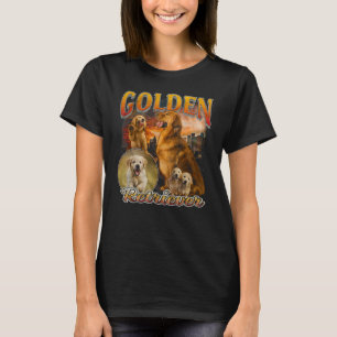 Golden Retriever Hund Golden Retriever Vintage 90e T-Shirt