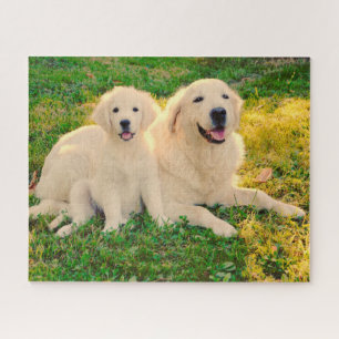 Golden Retriever Hund Haustiere Tierische Mama ode Puzzle