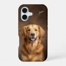 Golden Retriever-Hund-Porträt iPhone / iPad-Hülle