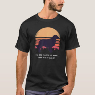 Golden Retriever Hund Retro  7 T-Shirt