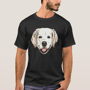 Golden Retriever Hund Süßer Hund Frauen Männer T-Shirt